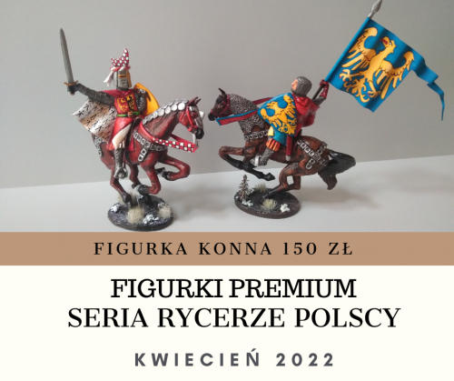 Figurki konne rycerze polscy