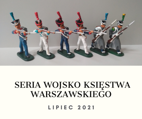 14 Figurki wojsko Księstwa Warszawskiego